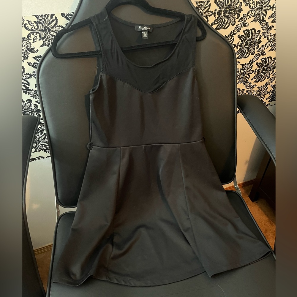Black A-Line Dress